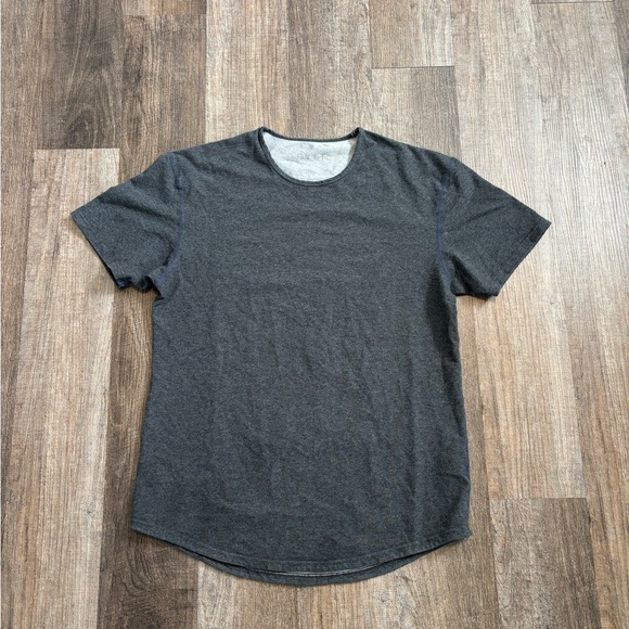 Bylt Premium Basics Lux Drop Cut S/S Shirt Dark Grey - Picture 1 of 3